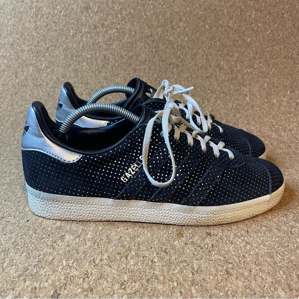 Adidas GazelleCore black Silver Metallica